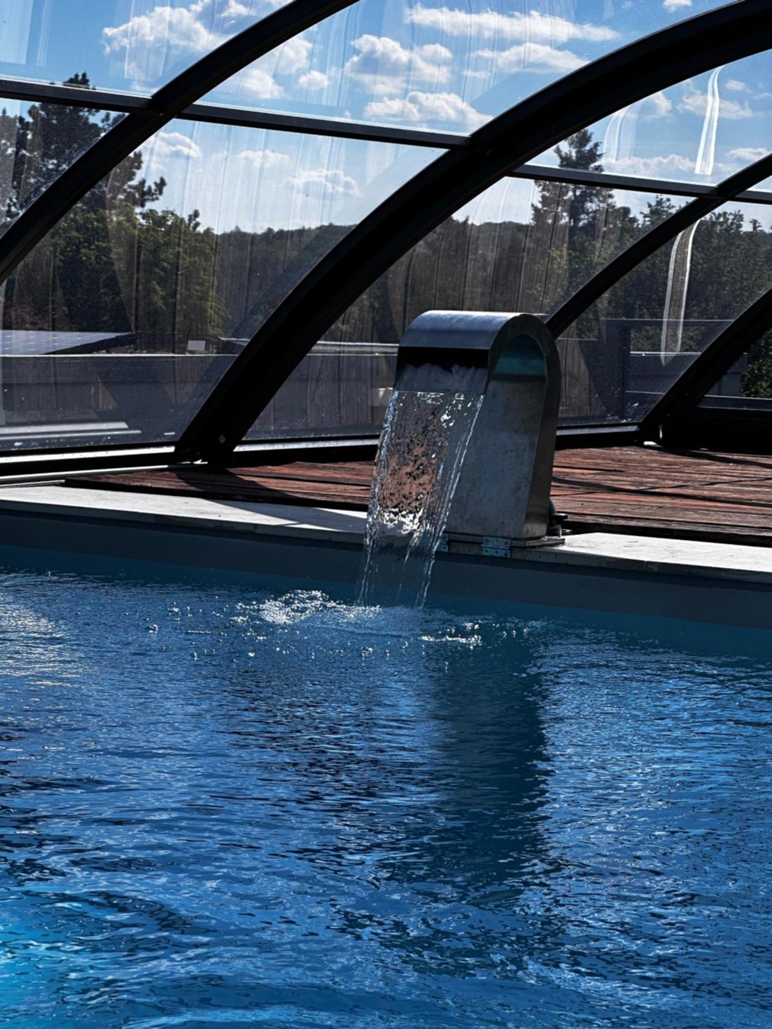 Ferienwohnung Schlossblick - 4 Sterne Sauna Pool Whirlpool Exklusiv Braunfels Buitenkant foto
